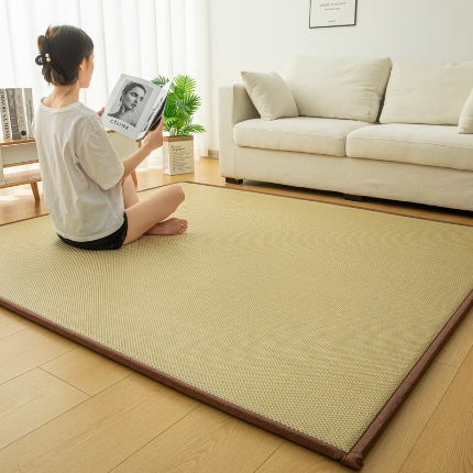 91家纺网 家纺一手货源 找家纺 （总）玉清坊2025新款多功能凉感冰藤藤席地垫学生床垫可定制尺寸