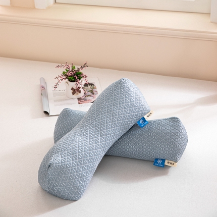 91家纺网 家纺一手货源 找家纺 2025新款荞麦枕夏季凉感骨头颈椎荞麦枕硬枕午睡颈枕腰间枕头