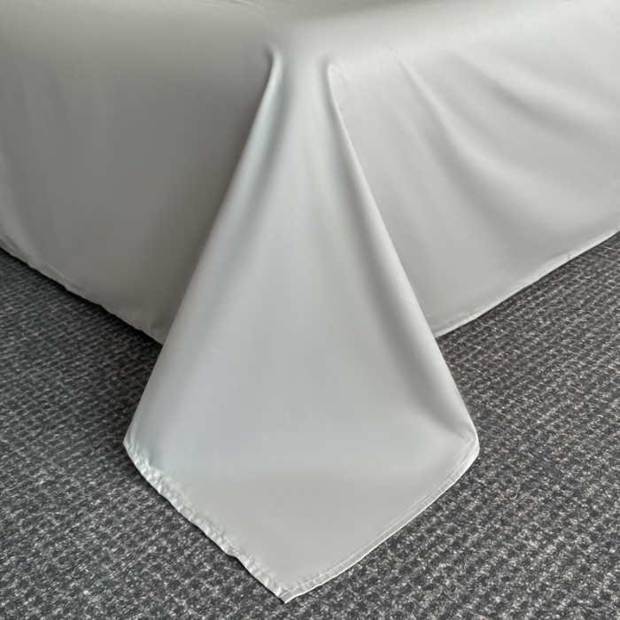 91家纺网 家纺一手货源 找家纺 （总）（控价）2025新款 专版花型 高克重A类 全棉长绒棉满屏重工刺绣四件套-铃兰物语