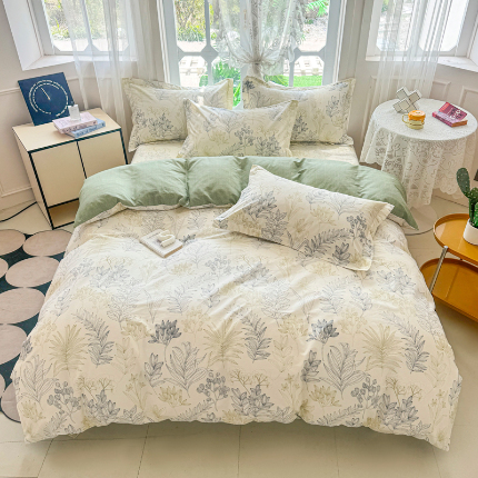 91家纺网 家纺一手货源 找家纺 （总）金盛纺 2025新款13372全棉系列四件套