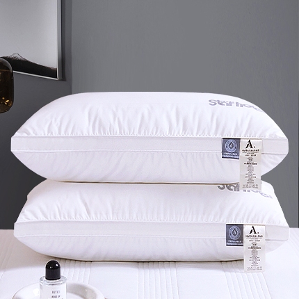 91家纺网 家纺一手货源 找家纺 蝴桐家纺 A类全棉星级酒店枕 全棉羽丝枕 全棉枕芯 高中低枕 成人枕芯 