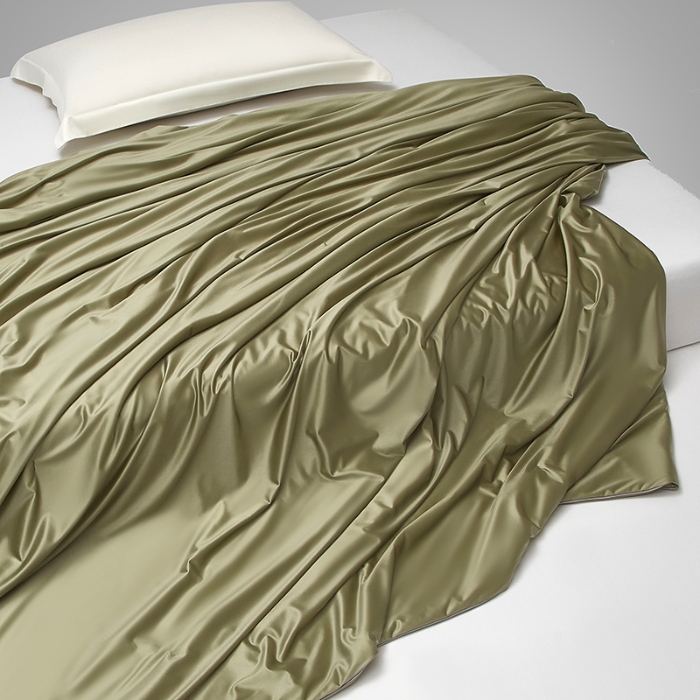 91家纺网 家纺一手货源 找家纺 【2025】锦氨蚕丝夏凉被可水洗可烘干 严格控价请参照执行否则不予供货 橄榄绿