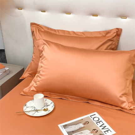 91家纺网 家纺一手货源 找家纺 （总）凯磊  2022新款纯棉梦曼纯色单品枕套一对装