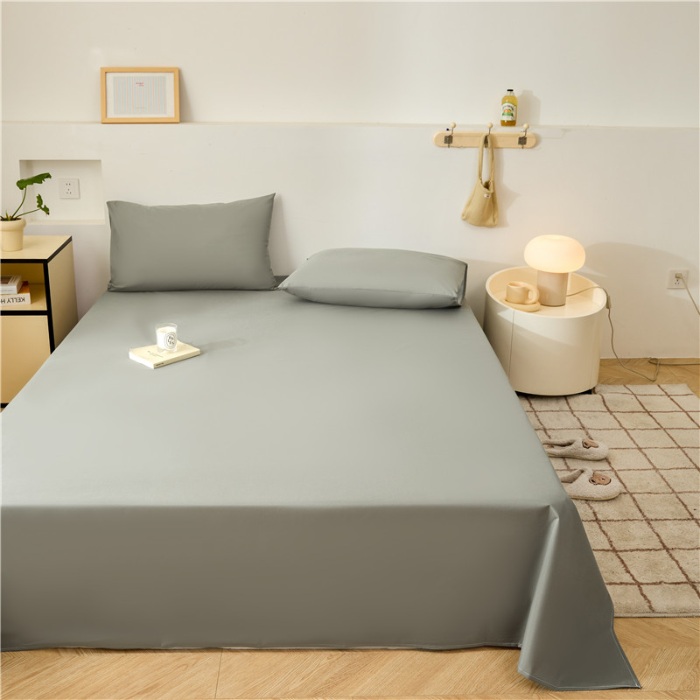 91家纺网 家纺一手货源 找家纺 （总）火星时代 2025TPU防水床单防失禁隔尿垫纯白色磨毛床罩套可水洗炕单