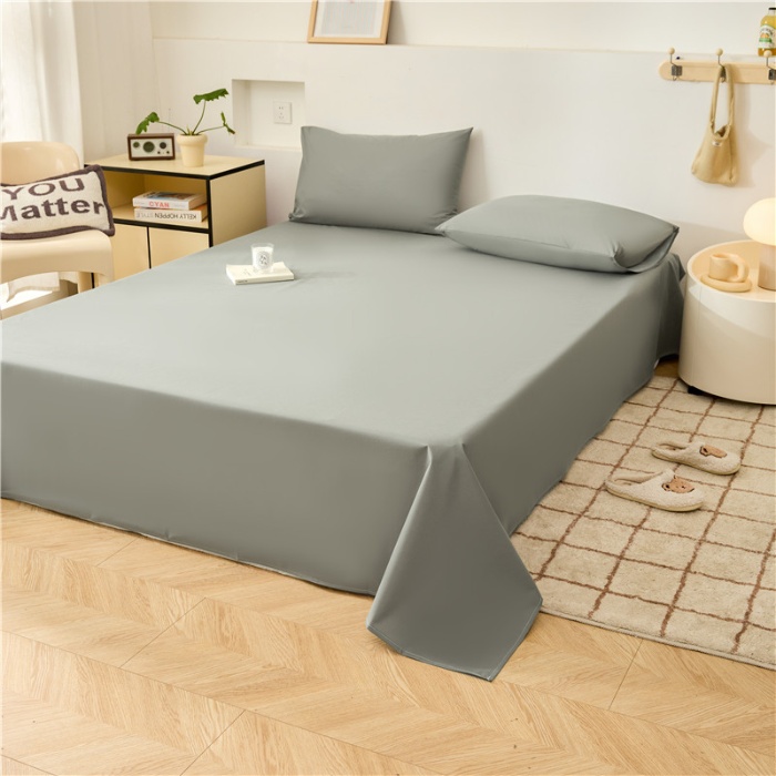 91家纺网 家纺一手货源 找家纺 （总）火星时代 2025TPU防水床单防失禁隔尿垫纯白色磨毛床罩套可水洗炕单