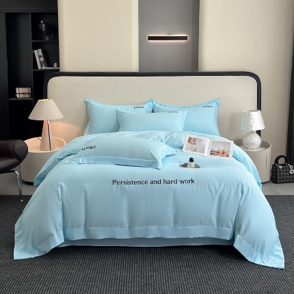 91家纺网 家纺一手货源 找家纺 （总）新方向 2025新款天丝刺绣四件套-有理想