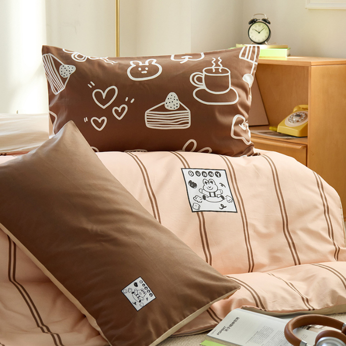 91家纺网 家纺一手货源 找家纺 （总）原研家居 2024新款40支全棉13070平网印花系列四件套