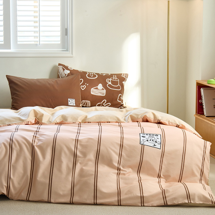 91家纺网 家纺一手货源 找家纺 （总）原研家居 2024新款40支全棉13070平网印花系列四件套