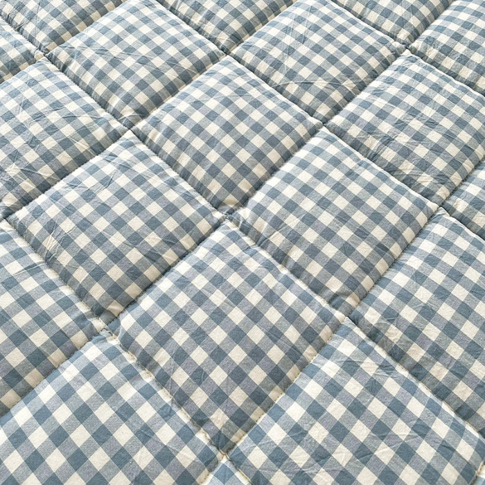 91家纺网 家纺一手货源 找家纺 （总）丽诺 2024新款全棉色织棉花床护垫