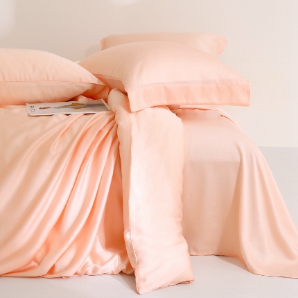 91家纺网 家纺一手货源 找家纺 （总）100s兰精天丝套件款床单被套套件2025新床上用品单品套件