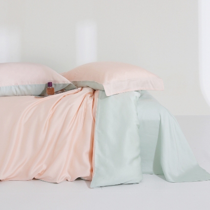 91家纺网 家纺一手货源 找家纺 （总）100s兰精天丝套件款床单被套套件2025新床上用品单品套件