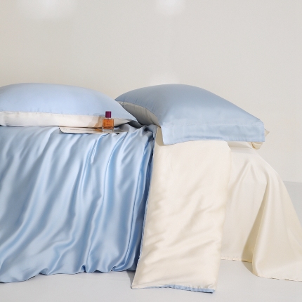 91家纺网 家纺一手货源 找家纺 （总）100s兰精天丝套件款床单被套套件2025新床上用品单品套件