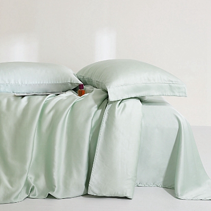 91家纺网 家纺一手货源 找家纺 （总）100s兰精天丝套件款床单被套套件2025新床上用品单品套件