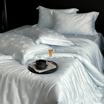 91家纺网 家纺一手货源 找家纺 （总）云栖家居 2025天丝棉提花四件套