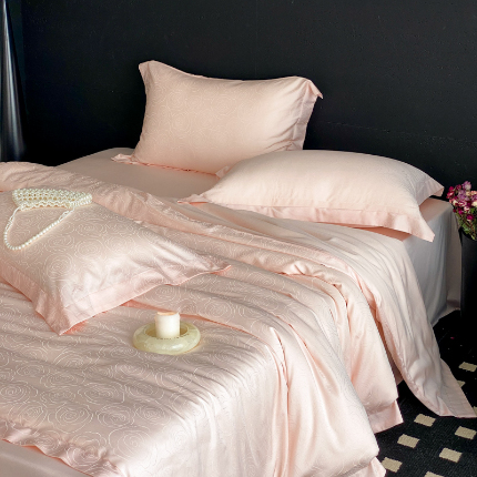 91家纺网 家纺一手货源 找家纺 （总）云栖家居 2025天丝棉提花四件套