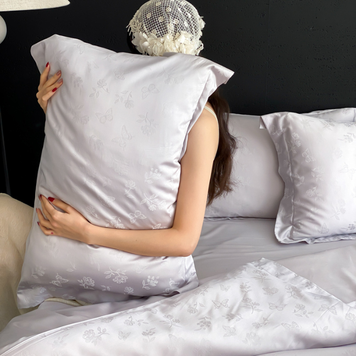 91家纺网 家纺一手货源 找家纺 （总）云栖家居 2025天丝棉提花四件套