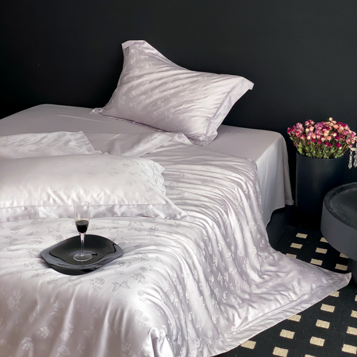 91家纺网 家纺一手货源 找家纺 （总）云栖家居 2025天丝棉提花四件套