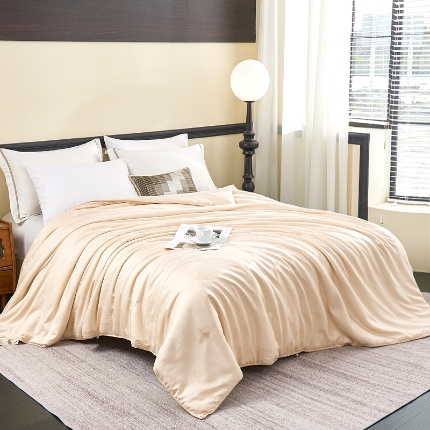 91家纺网 家纺一手货源 找家纺 二合一四季子母被  保真纯桑蚕丝被 高端全棉贡缎提花桑蚕丝被 夏凉被 空调被 春秋被 冬被 婚庆被