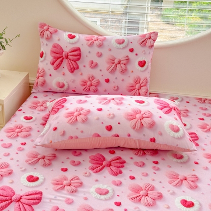 91家纺网 家纺一手货源 找家纺 （总）新款5D专版数码印花凉感磨毛枕套