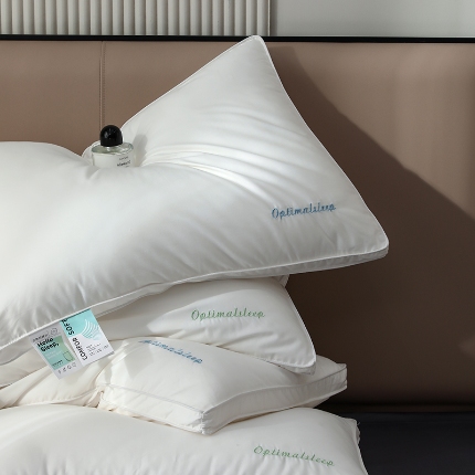 91家纺网 家纺一手货源 找家纺 （总）2025新款60S柏拉图酒店枕全棉纯棉枕头枕芯护颈椎安睡枕