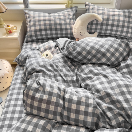 91家纺网 家纺一手货源 找家纺 （总）灿哈家纺 植物羊绒加厚磨毛水洗棉亲肤棉四件套套件单被套单品