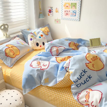 91家纺网 家纺一手货源 找家纺 灿哈2025款磨毛植物羊绒四件套更多花型群下载（新）