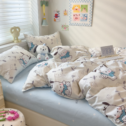 91家纺网 家纺一手货源 找家纺 灿哈2025款磨毛植物羊绒四件套更多花型群下载（新）