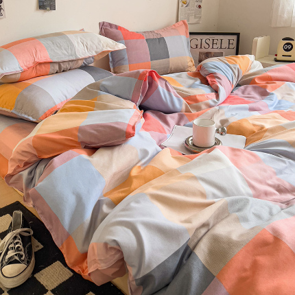 91家纺网 家纺一手货源 找家纺 灿哈2025款磨毛植物羊绒四件套更多花型群下载（新）