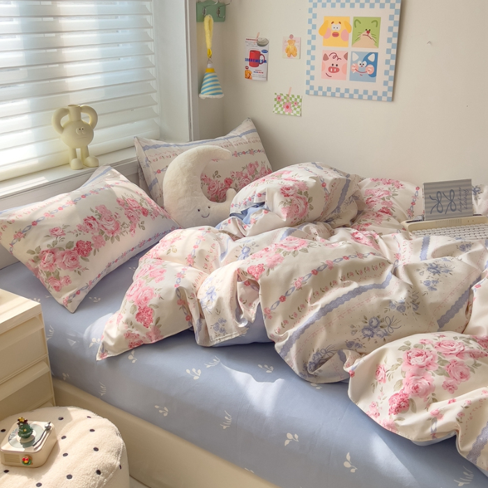 91家纺网 家纺一手货源 找家纺 灿哈2025款磨毛植物羊绒四件套更多花型群下载（新）