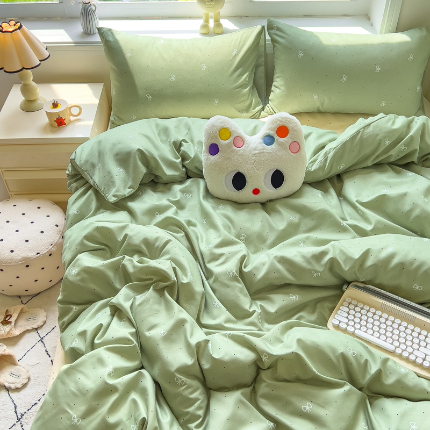 91家纺网 家纺一手货源 找家纺 灿哈 下单植物羊绒加厚磨毛四件套