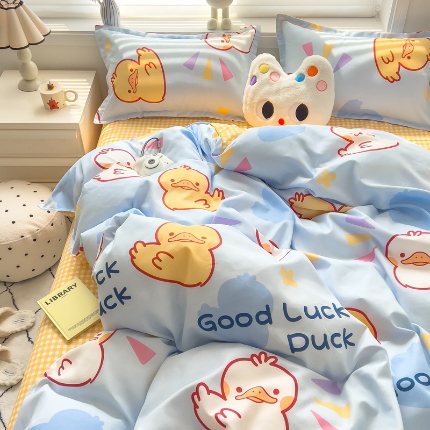 91家纺网 家纺一手货源 找家纺 灿哈 下单植物羊绒加厚磨毛四件套