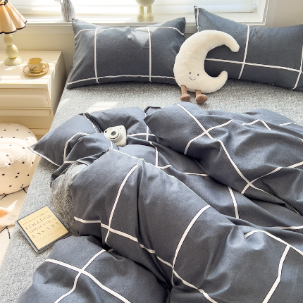 91家纺网 家纺一手货源 找家纺 灿哈 下单植物羊绒加厚磨毛四件套