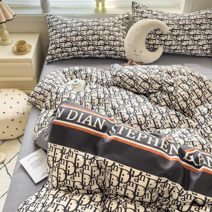 91家纺网 家纺一手货源 找家纺 灿哈 下单植物羊绒加厚磨毛四件套