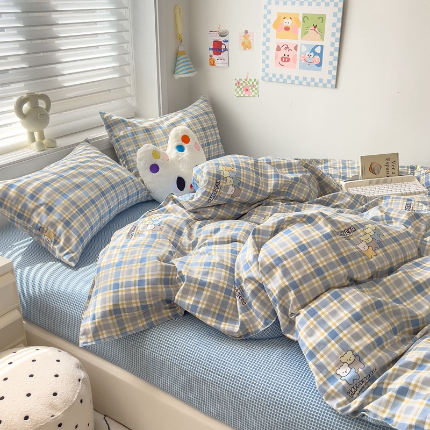 91家纺网 家纺一手货源 找家纺 灿哈2025款磨毛植物羊绒四件套更多花型群下载（新）