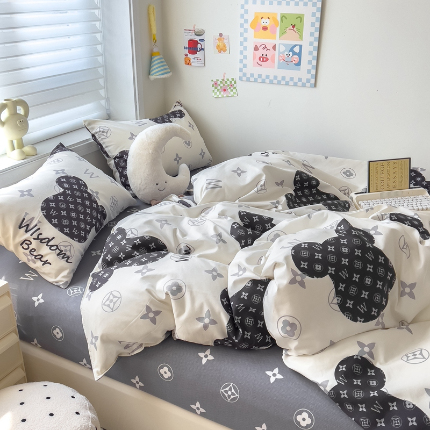 91家纺网 家纺一手货源 找家纺 灿哈2025款磨毛植物羊绒四件套更多花型群下载（新）