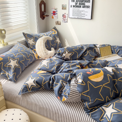 91家纺网 家纺一手货源 找家纺 灿哈2025款磨毛植物羊绒四件套更多花型群下载（新）