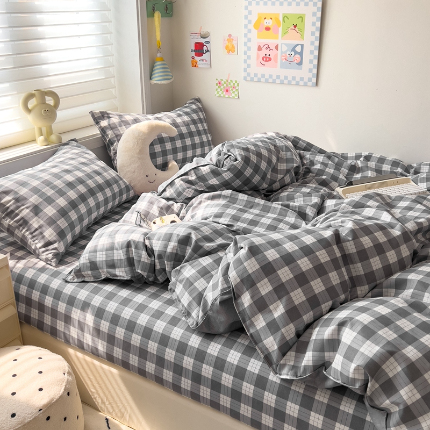 91家纺网 家纺一手货源 找家纺 灿哈2025款磨毛植物羊绒四件套更多花型群下载（新）