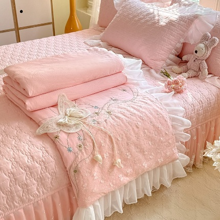 91家纺网 家纺一手货源 找家纺 （总）苏米娜家纺 2025新款凉席席子凉席夏被夏凉被空调被四件套