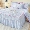 91家纺网 家纺一手货源 找家纺 2025云朵棉多功能印花全夹棉床裙四件套 夹棉被套空调被蕾丝花边加棉床裙三件套枕套夏被单品
