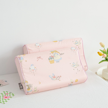 （总）萌番宝 2025儿童乳胶枕头泰国天然橡胶学生专用幼儿园宝宝小孩枕芯