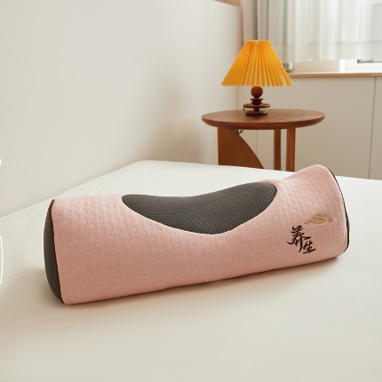 91家纺网 家纺一手货源 找家纺 （总）2025新款 全棉针织全荞麦枕芯内外套可拆洗荞麦枕头 立体护颈荞麦枕头