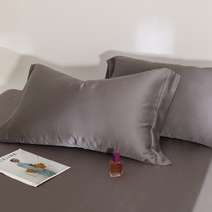 91家纺网 家纺一手货源 找家纺 （总）2025夏季60s兰精天丝四件套单品系列单枕套