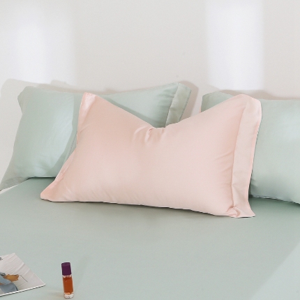 91家纺网 家纺一手货源 找家纺 （总）2025夏季60s兰精天丝四件套单品系列单枕套