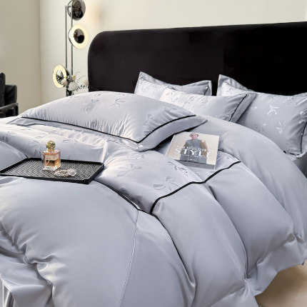 91家纺网 家纺一手货源 找家纺 （总）狂想家 2025春夏新款亮丝提花系列四件套