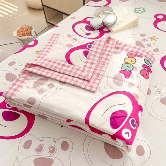 91家纺网 家纺一手货源 找家纺 （总）棉造家居 2025新款春夏全棉纯棉印花夏凉被空调被夏被四件套