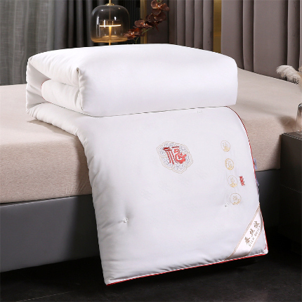 91家纺网 家纺一手货源 找家纺 （总）芭芭棉家纺 2025春夏新款全棉纯棉百福被冬被子被芯拉链子母被