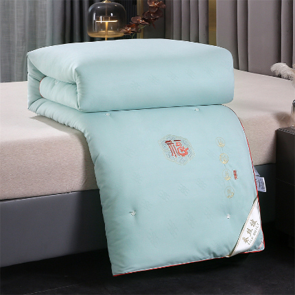 91家纺网 家纺一手货源 找家纺 （总）芭芭棉家纺 2025春夏新款全棉纯棉百福被冬被子被芯拉链子母被