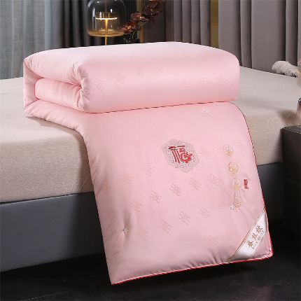 91家纺网 家纺一手货源 找家纺 （总）芭芭棉家纺 2025春夏新款全棉纯棉百福被冬被子被芯拉链子母被