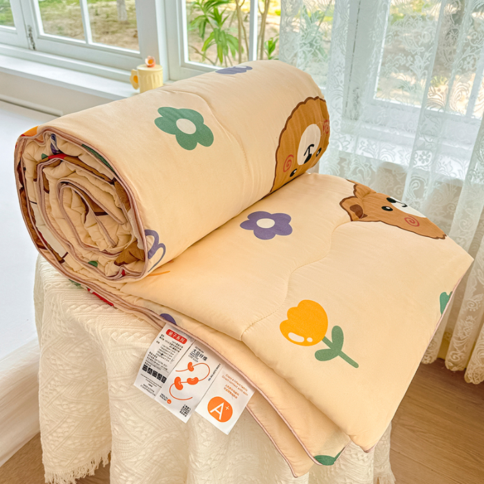 91家纺网 家纺一手货源 找家纺 （总）友承家纺 2025新款A类母婴级大豆夏被夏凉被空调被