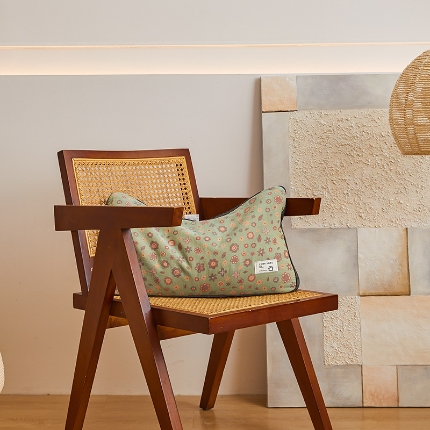 91家纺网 家纺一手货源 找家纺 （总）2025新款全棉双层纱 纯荞麦枕 简约荞麦枕头 荞麦护颈枕芯